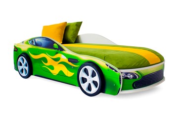 Кровать-машина в детскую Бондимобиль зеленый в Абакане