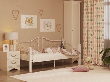 Кровать в детскую Гарда 7, 90х200, белая в Абакане