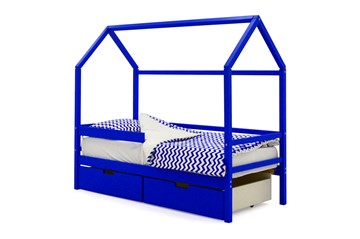 Кровать-домик детская Svogen синий в Абакане