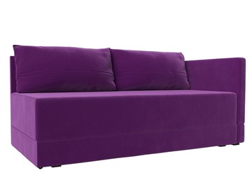 Диван-кровать Никас, Фиолетовый (Микровельвет) в Абакане