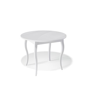 Стол из стекла Kenner 1000С (Белый/Стекло белое глянец) в Абакане