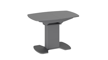 Стол со стеклянной столешницей Портофино (СМ(ТД)-105.01.11(1)), цвет Серое/Стекло серое матовое LUX в Абакане