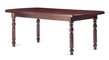 Деревянный стол на кухню 2,0(3,0)х1,1 на четырех ножках, (нестандартная покраска) в Абакане