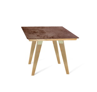 Керамический кухонный стол SHT-TU16 (4 шт.)/ТT8 60/60 (прозрачный лак/прозрачный лак/коричневая сепия) в Абакане