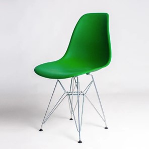 Кухонный стул derstuhl DSL 110 Chrom (зеленый) в Абакане
