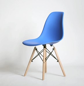 Обеденный стул derstuhl DSL 110 Wood (синий) в Абакане