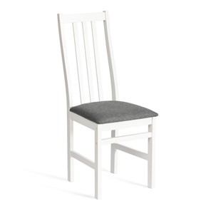 Кухонный стул SWEDEN / white, ткань тёмно-серая (150) id 20025 разобранный в Абакане