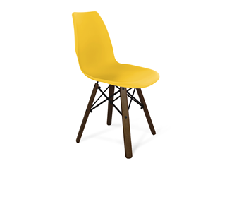 Обеденный стул Sheffilton SHT-ST29/S70 (желтый ral 1021/темный орех/черный) в Абакане