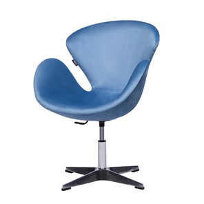 Офисное кресло Беннет-2, Микровелюр голубой в Абакане