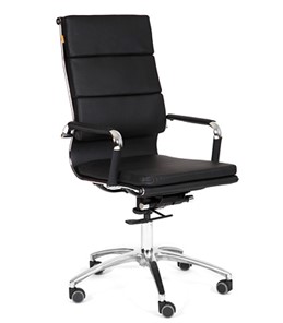 Офисное кресло CHAIRMAN 750 экокожа черная в Абакане