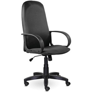Офисное кресло Brabix Praktik EX-279 (ткань JP/кожзам, серое) 532018 в Абакане