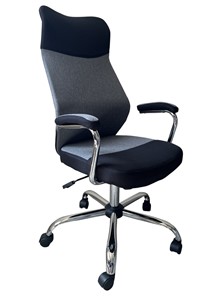 Офисное кресло C168 черный/серый в Абакане