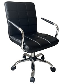 Офисное кресло C8545  BLACK (чёрный) в Абакане