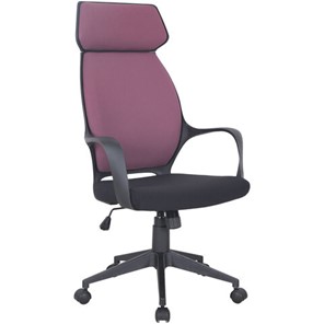 Кресло офисное Brabix Premium Galaxy EX-519 (ткань, черное/терракотовое) 531570 в Абакане