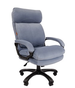 Офисное кресло CHAIRMAN HOME 505, велюр голубое в Абакане