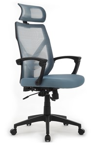 Офисное кресло Design OLIVER W-203 AC, Синий в Абакане