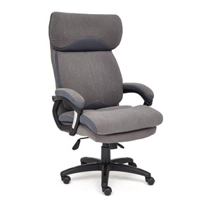 Кресло компьютерное DUKE флок/ткань, серый/серый, 29/TW-12 арт.14039 в Абакане