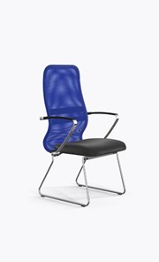 Кресло офисное Ergolife Sit 8 B2-9K - X1+Extra (Синий-Черный) в Абакане