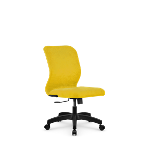 Кресло офисное SU-Mr-4/подл.000/осн.001 желтый в Абакане