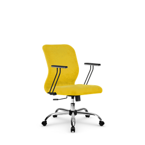 Кресло SU-Mr-4/подл.110/осн.003 желтый в Абакане