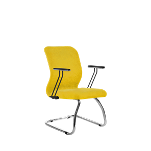 Офисное кресло SU-Mr-4/подл.110/осн.007 желтый в Абакане