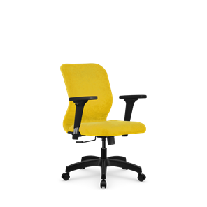 Офисное кресло SU-Mr-4/подл.200/осн.001 желтый в Абакане