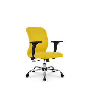 Кресло SU-Mr-4/подл.200/осн.003 желтый в Абакане