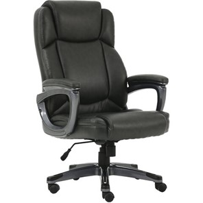 Компьютерное кресло Brabix Premium Favorite EX-577 (пружинный блок, рециклированная кожа, серое) 531935 в Абакане