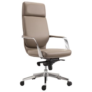 Офисное кресло BRABIX PREMIUM "Resonance EX-755", мультиблок, алюминий, экокожа, бежевое, 532487 в Абакане