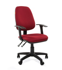 Компьютерное кресло CHAIRMAN 661 Ткань стандарт 15-11 красная в Абакане