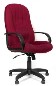 Офисное кресло CHAIRMAN 685, ткань TW 13, цвет бордо в Абакане