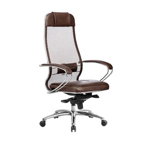 Офисное кресло Метта Samurai SL-1.04, темно-коричневый в Абакане