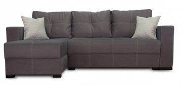 Угловой диван Fashion soft 210 (Uno grey + Brix latte) в Абакане