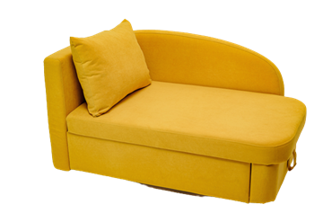 Диван-кровать левая Тедди желтый в Абакане