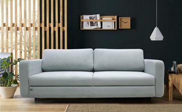 Прямой диван Марко ППУ HR 215х123 м6,1+м10,1+м6,1 узкие подлокотники в Абакане