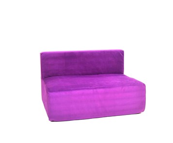 Кресло бескаркасное Тетрис 100х80х60, фиолетовое в Абакане