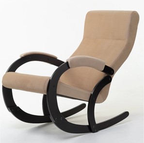 Кресло-качалка Корсика, ткань Amigo Beige 34-Т-AB в Абакане