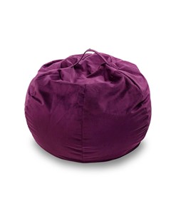 Кресло-мешок Орбита, велюр, фиолетовый в Абакане