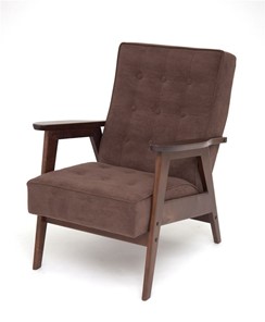 Кресло Элевуд Ретро (темный тон / RS32 - коричневый) в Абакане