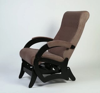 Кресло-качалка Амелия, ткань кофе с молоком 35-Т-КМ в Абакане
