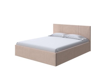 Спальная кровать Helix Plus 180х200, Рогожка (Тетра Имбирь) в Абакане