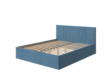 Кровать 2-спальная Helix Plus 180х200, Велюр (Monopoly Прованский синий (792)) в Абакане