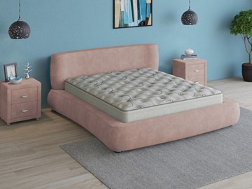 Кровать спальная Zephyr 180х200, (Велсофт Винтажный розовый) в Абакане