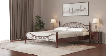 Кровать спальная СВ-Стиль Барон 160*200 с основанием в Абакане