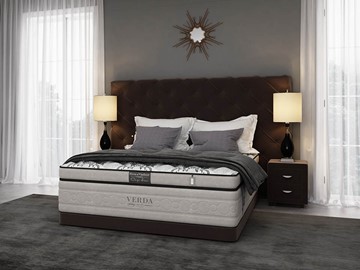 Кровать спальная Style/Basement 160х200, Флок (Велсофт Спелая слива) в Абакане
