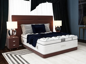Кровать Modern/Basement 180х200, Флок (Велсофт Спелая слива) в Абакане