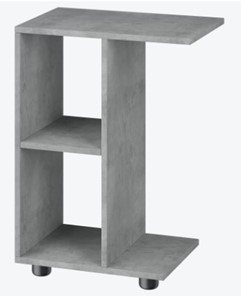 Столик для кровати Ник цвет бетон в Абакане