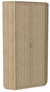 Шкаф 401 угловой со штангой, цвет Дуб Сонома в Абакане