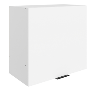 Кухонный шкаф Стоун L600 Н566 (1 дв. гл.) (белый/джелато софттач) в Абакане