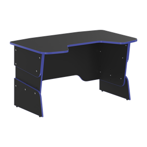 Стол для компьютера SKILLL STG 1385 Антрацит/ Дельфт (Синий) в Абакане